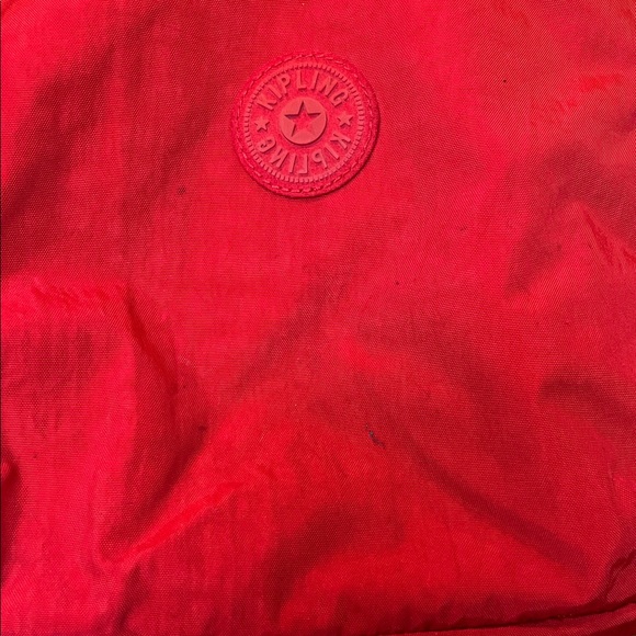 Kipling Red Backpack - Picture 8 of 11